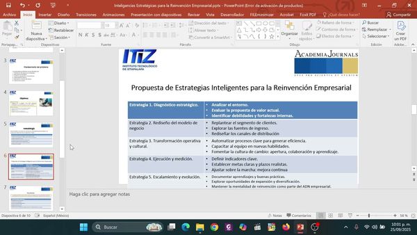 ZTP188 - Inteligencias Estratégicas para la Reinvención Empresarial