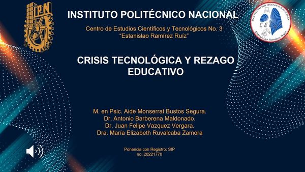HHH126 - Crisis Tecnológica y Rezago Educativo