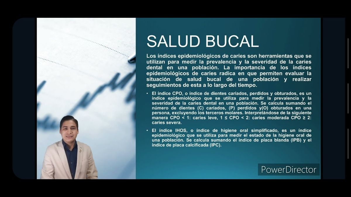 CYA084 - Evaluación de Prácticas de Higiene Bucal en Relación a los Índices Epidemiológicos B…