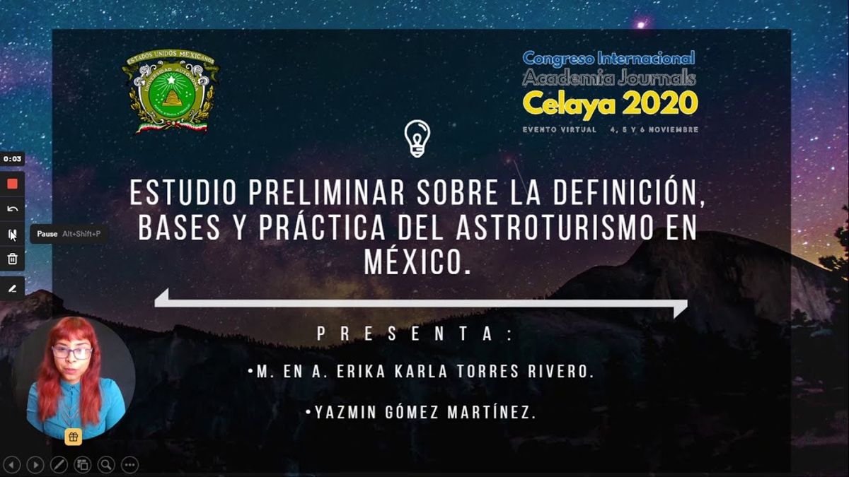 CCC-470 - ESTUDIO PRELIMINAR SOBRE LA DEFINICIÓN, BASES Y PRÁCTICA DEL ASTROTURISMO EN MÉXICO