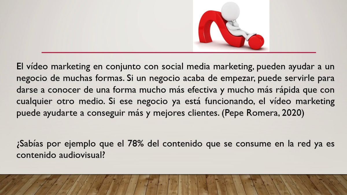 F145 - Social Media Marketing y Video Marketing Digital  como técnicas de publicidad y difusión e…