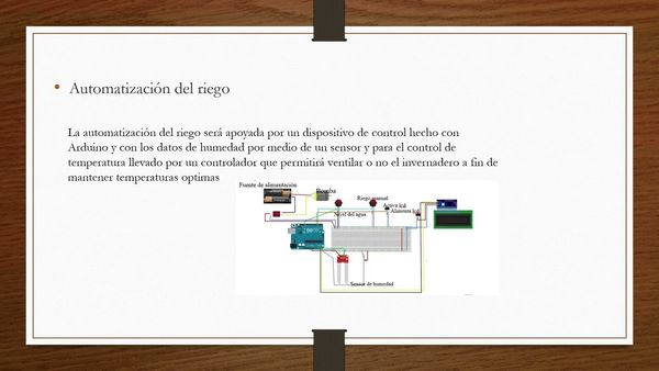 CDX161 - Diseño y Construcción de Prototipo de Invernadero Automatizado
