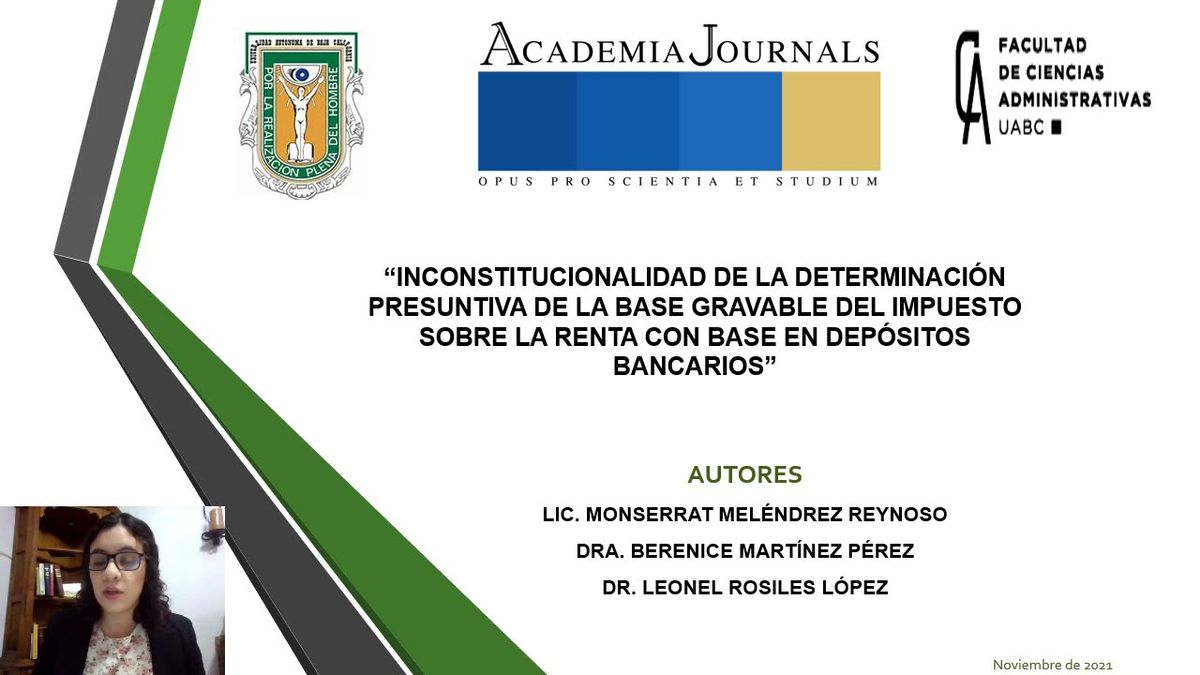 CLY349 - Inconstitucionalidad de la Determinación Presuntiva de la Base Gravable del Impuesto sobr…