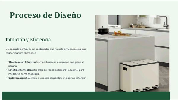 INT068- Diseño de contenedor para la clasificación de residuos en el hogar # Integralia 2025