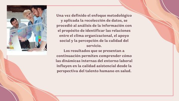 MED245 - Clima Organizacional, Apoyo Social y Percepción de Calidad en IPS de Tercer Nivel: Estudi…