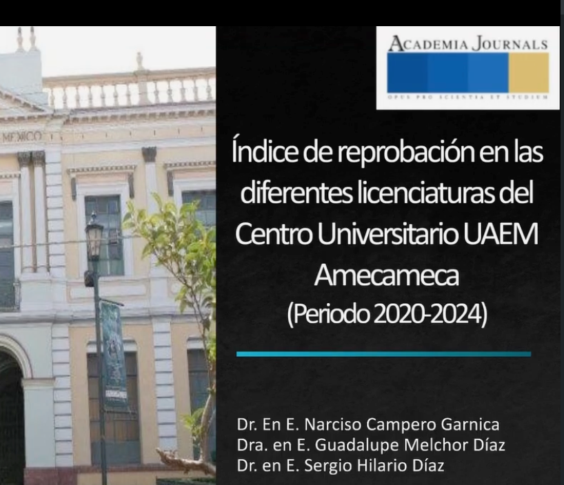 INT110- Índice de reprobación en las diferentes licenciaturas del Centro Universitario UAEM Ameca…