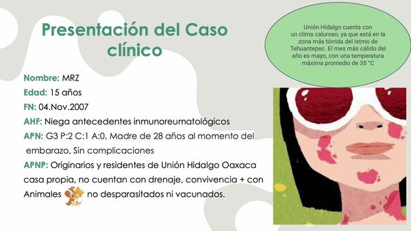 HLG227 - Reporte de un Caso de Dermatomiositis Juvenil, en Paciente Pediátrico, Evolución Clíni…