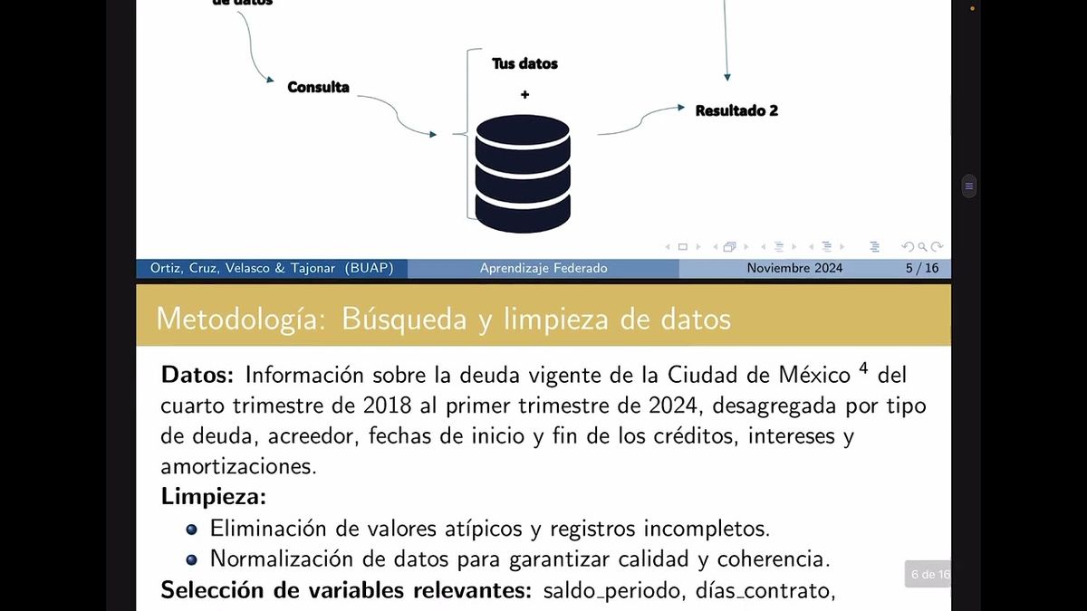 CLY134 - Aprendizaje Federado Aplicado al Análisis de la Deuda Pública de la Ciudad de México