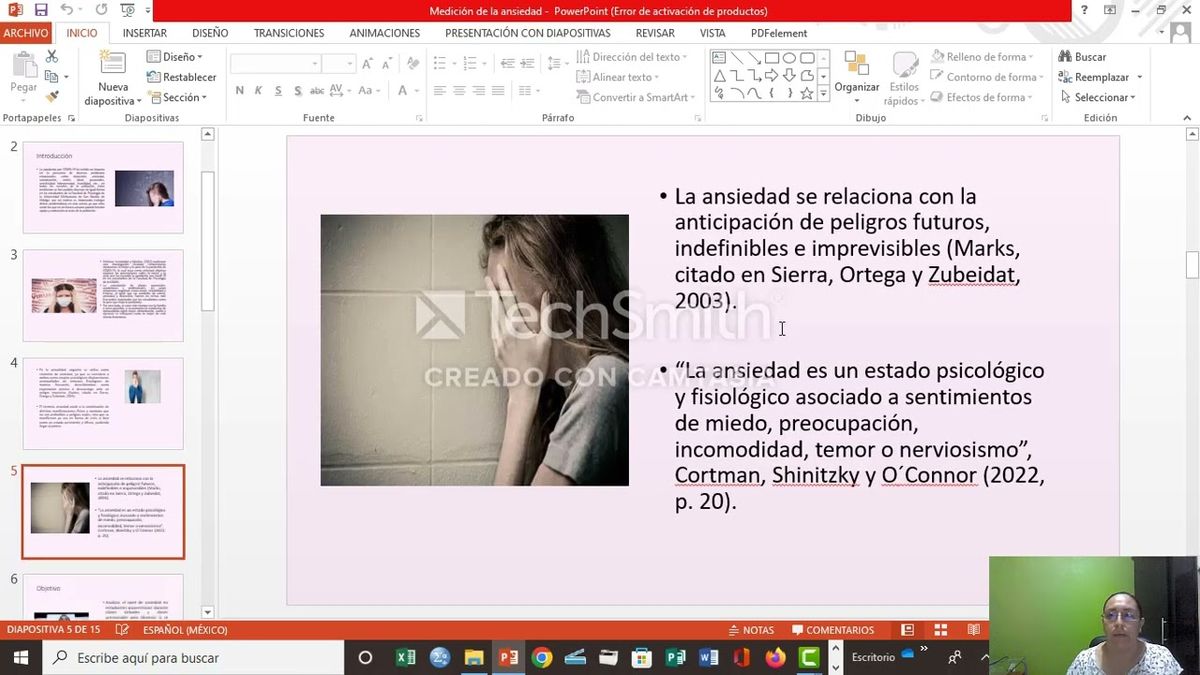 HHH015 - Medición de la Ansiedad Durante Clases Virtuales y Clases Presenciales en Estudiantes Un…