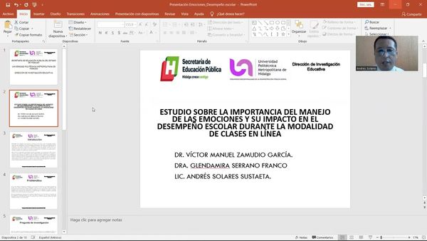 MOR103 - Estudio sobre la Importancia del Manejo de las Emociones y su Impacto en el Desempeño Esc…