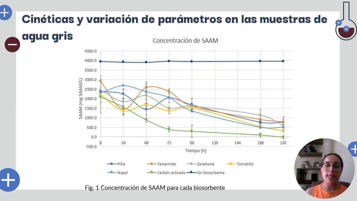 CTM095 - Efecto de la Adición de Biosorbentes en la Concentración de Tensoactivos en Aguas Grises