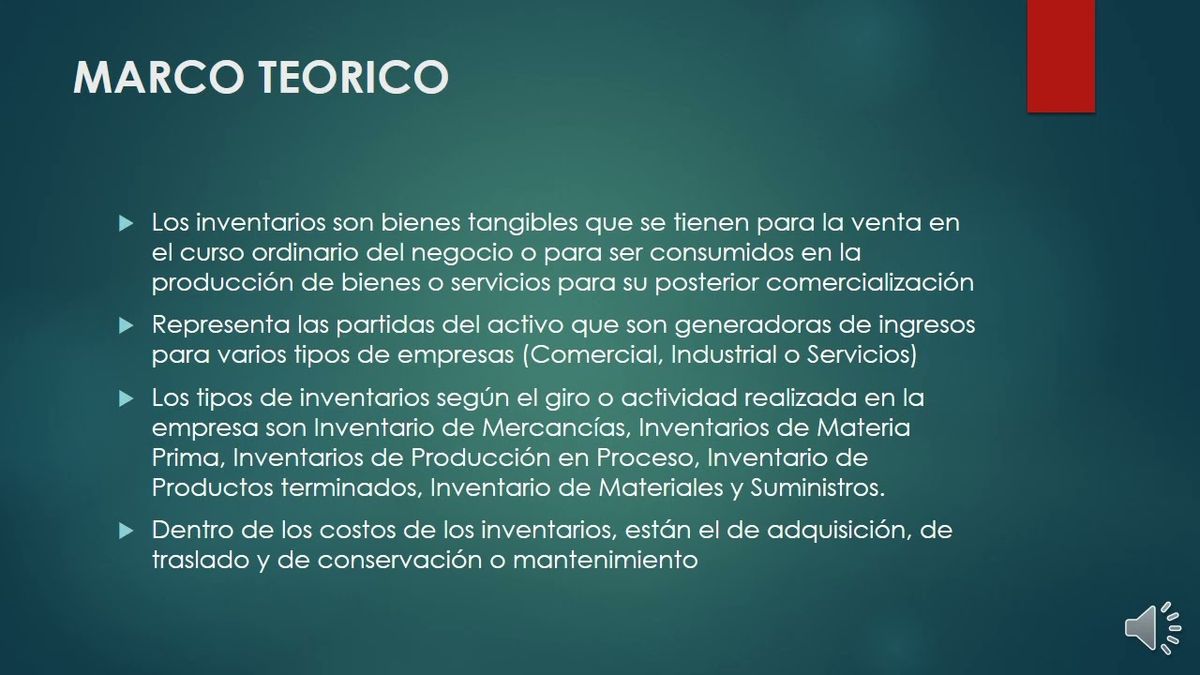 OXA065 - Implementación de un Sistema para el Control Interno de Inventarios en una Empresa de Ci…