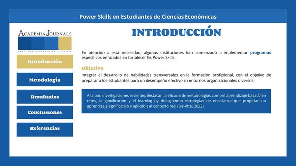 AJA030 - Power Skills en Estudiantes de Ciencias Económicas