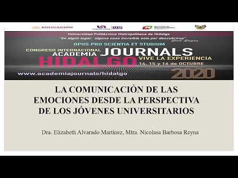 H081 - LA COMUNICACIÓN DE LAS EMOCIONES DESDE LA PERSPECTIVA DE LOS JÓVENES UNIVERSITARIOS