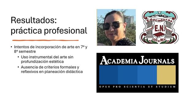 NOV072- Formación Estética en Preescolar desde las Prácticas Profesionales de Futuros Docentes #…