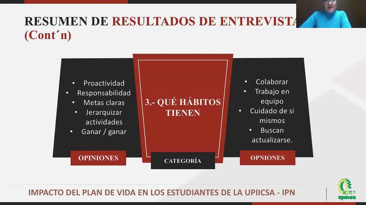 CCC-370 - IMPACTO DEL PLAN DE VIDA EN LOS ESTUDIANTES DE LA UPIICSA DEL IPN