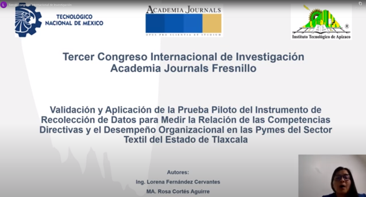 FRS195 - Validación y Aplicación de la Prueba Piloto del Instrumento de Recolección de Datos par…