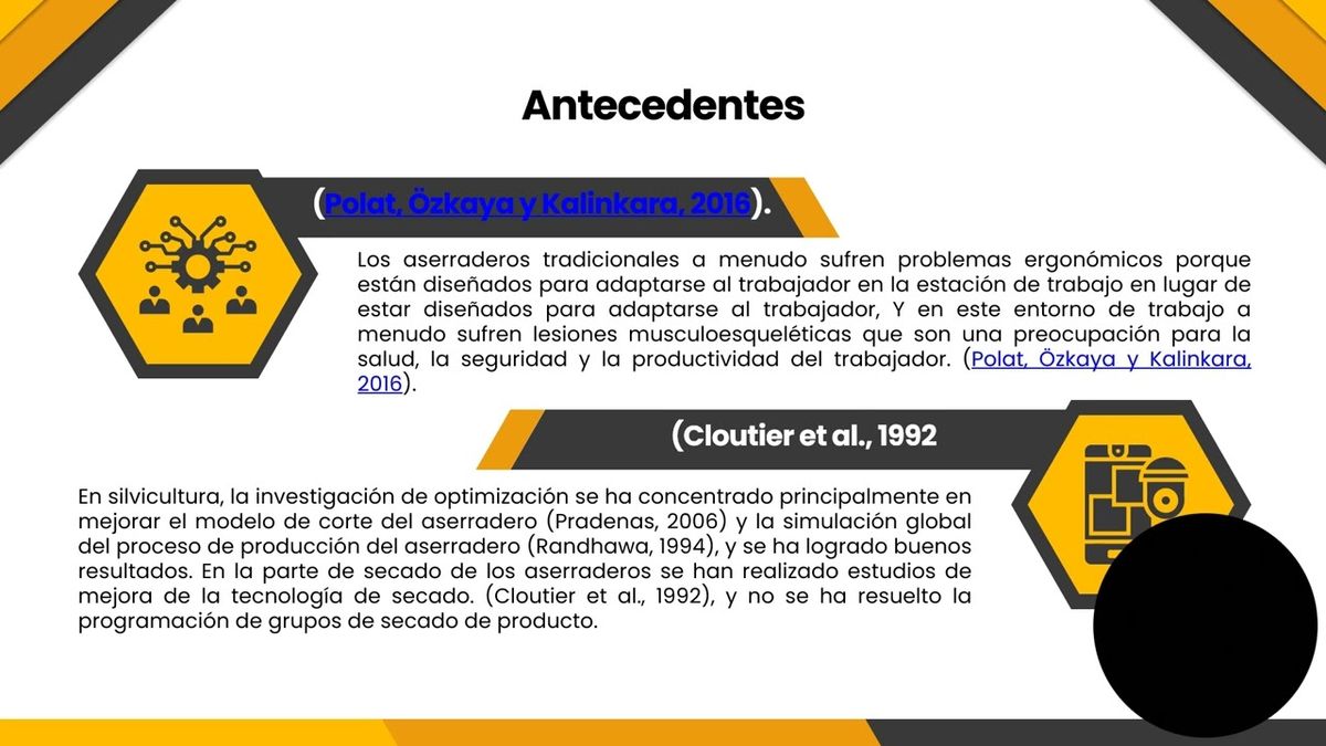 CPS107 - Propuesta de un Plan de Intervención para Disminuir Riesgos en un Aserradero