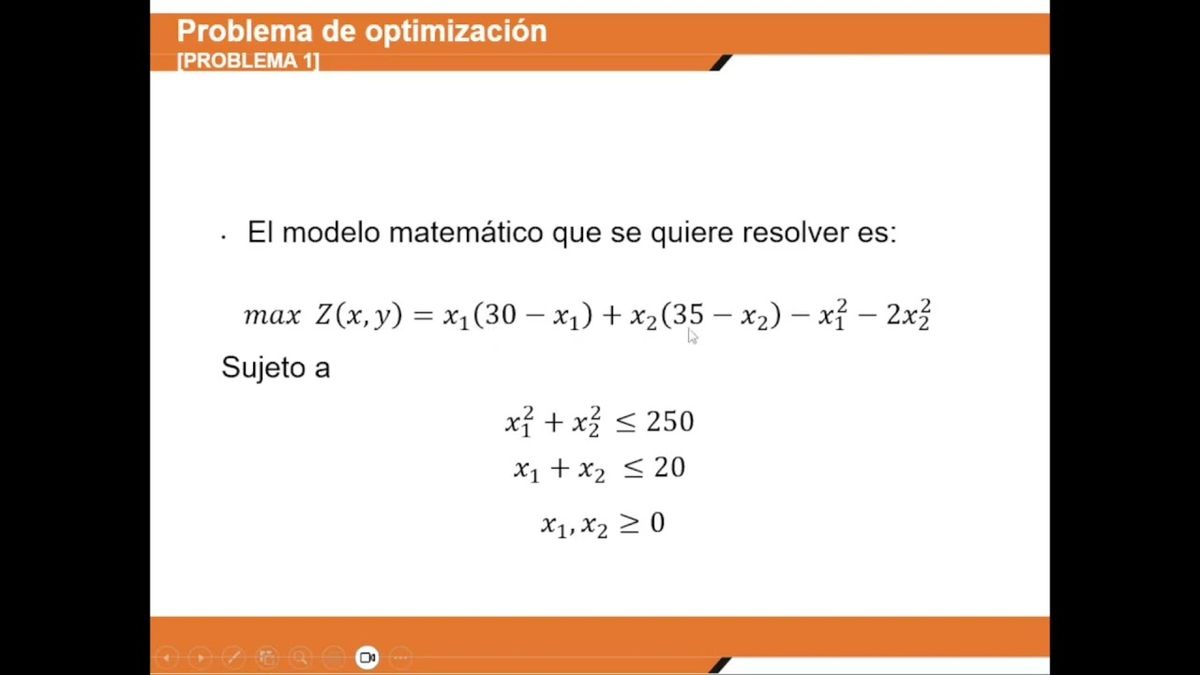 CDX105 - Un algoritmo heurístico aplicado a problemas de optimización no lineal en economía