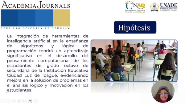 MED083 - Impacto de la inteligencia artificial en el aprendizaje significativo de algoritmos y lóg…