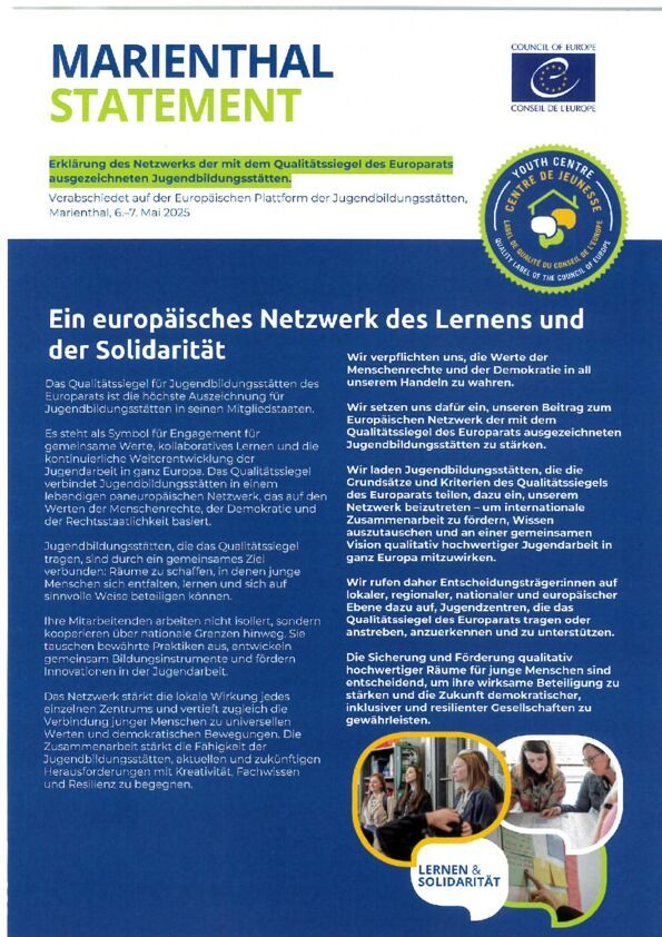 Marienthal_Erklärung