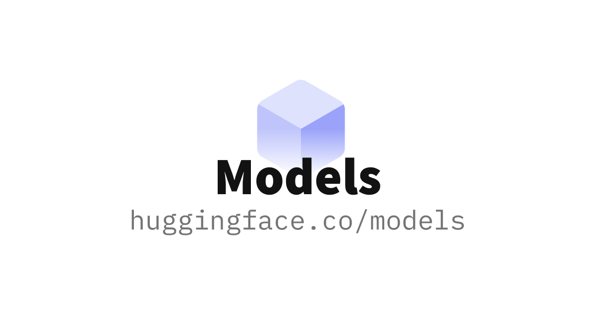 Models – Hugging Face