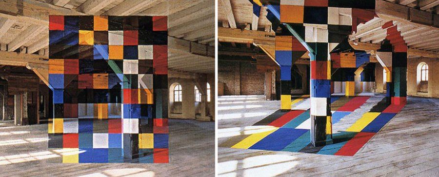 El arte geométrico de Georges Rousse solo se revela desde el ángulo correcto - Cultura Inquieta