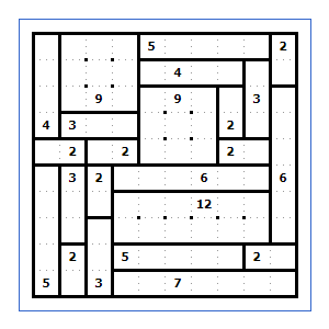 Shikaku - juego de lógica online
