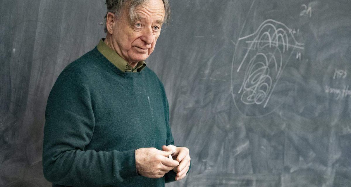 Abel Laureate Dennis Sullivan wants you to look at math differently -- and stay interested