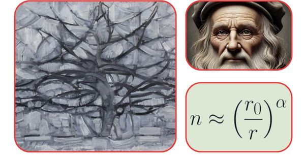 Leonardo da Vinci tenía razón: la geometría oculta que revela la esencia de los árboles