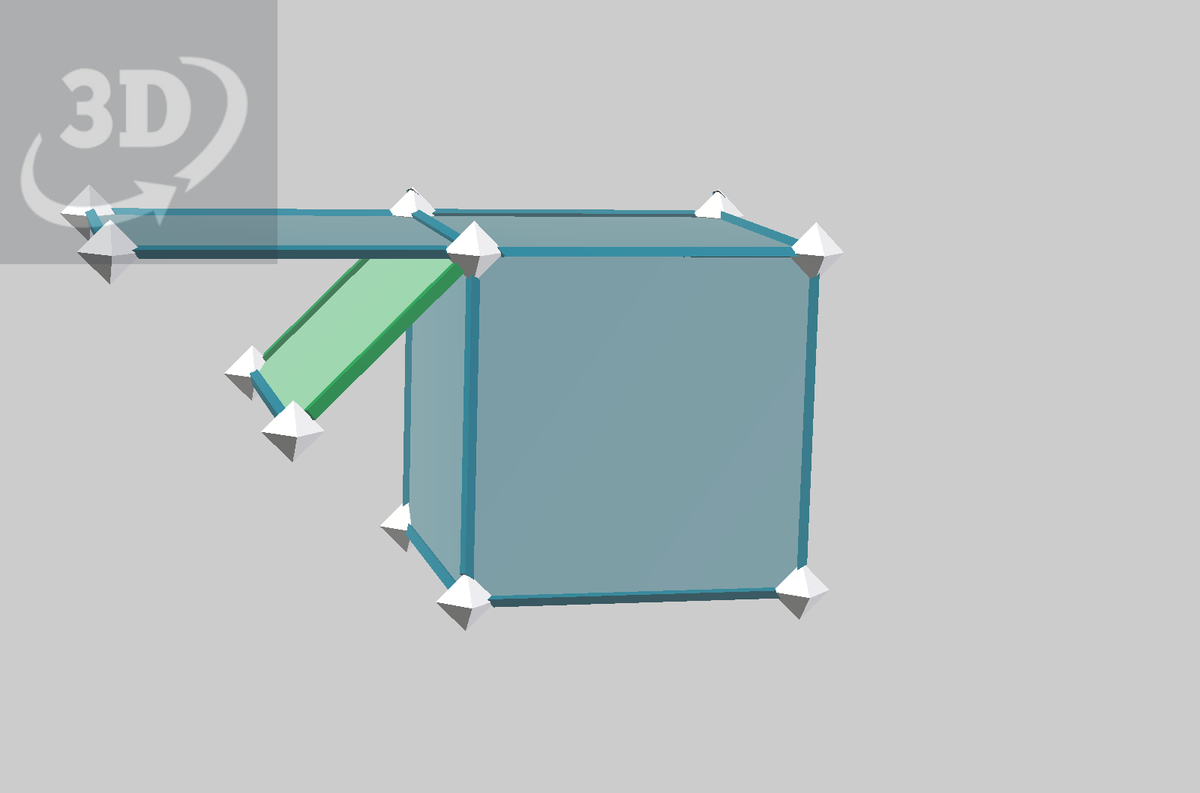 6 and 12 piece sliding plane interlocking structures