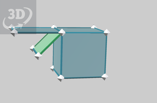 6 and 12 piece sliding plane interlocking structures