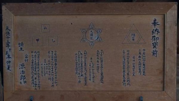 Sangaku, los problemas matemáticos sagrados de los japoneses