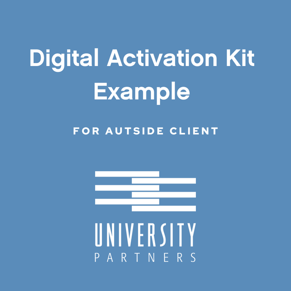 University Partners + Autside Activation Kit