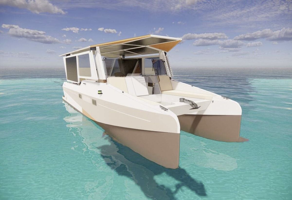 Millikan Boats M9 - catamaran électrosolaire 100 % français