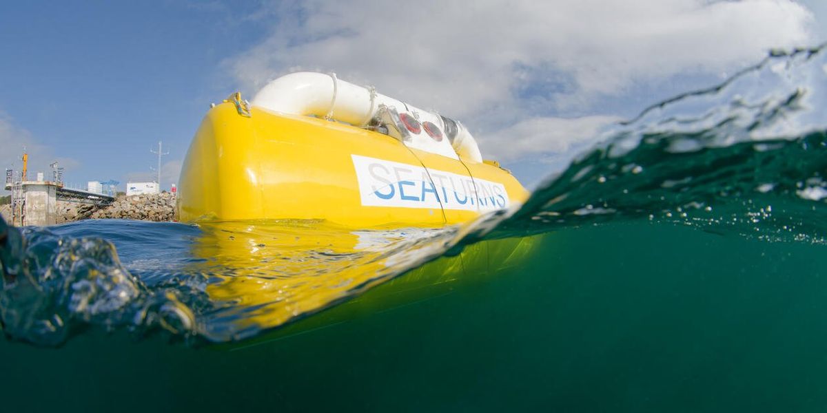 L’Ifremer et Seaturns testent un prototype pour transformer les vagues en énergie | Ifremer