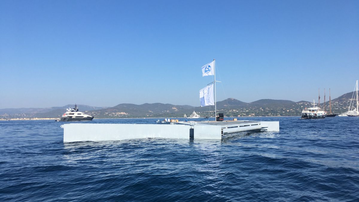 Les pontons écologiques de Seaflotech s’ancrent en Méditerranée - Var-information