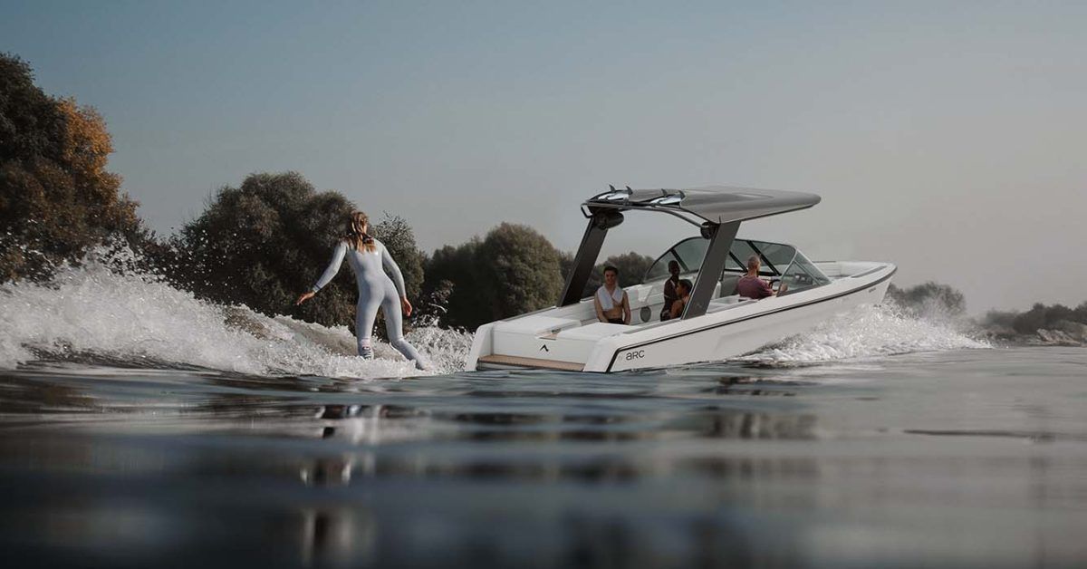 Meet the Arc Sport – an electric wake boat with twice the torque