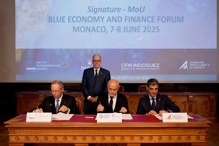 Monaco - en 2025 le « Blue Economy and Finance Forum »