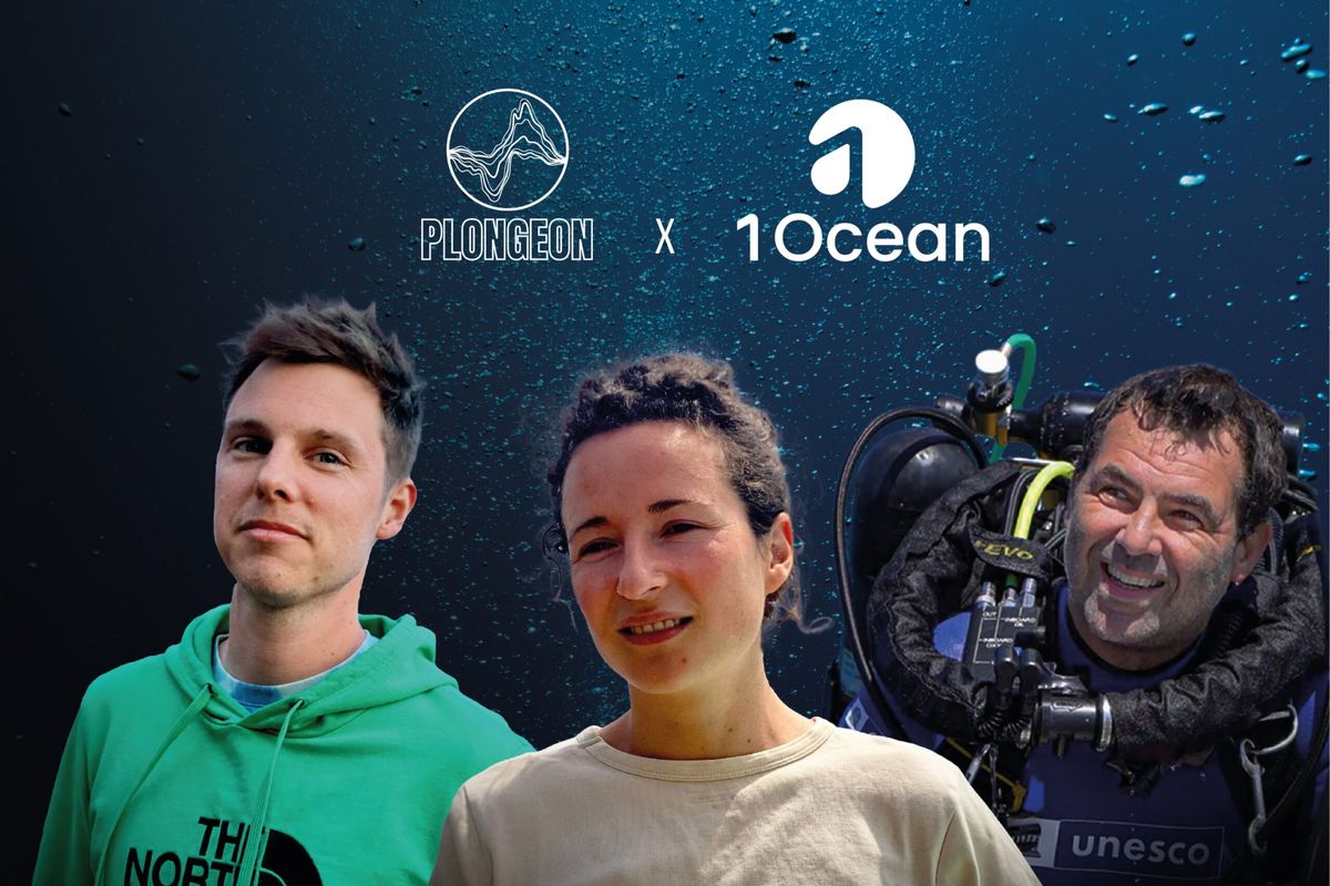 1 OCEAN rejoint la saison 2 du podcast immersif Plongeon - Fondation 1OCEAN