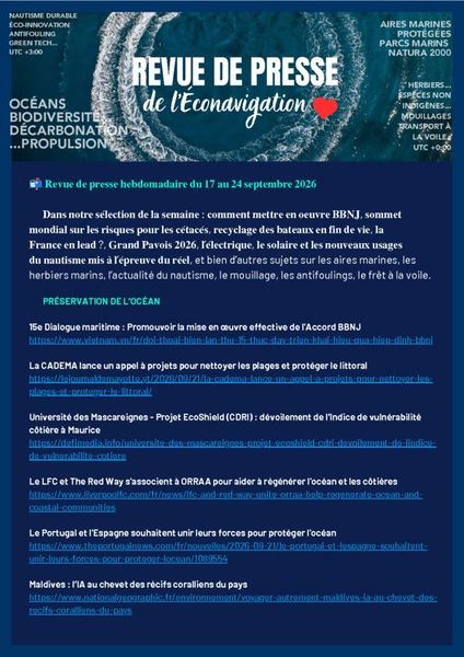 RP 15 du 17 au 24 septembre 2026