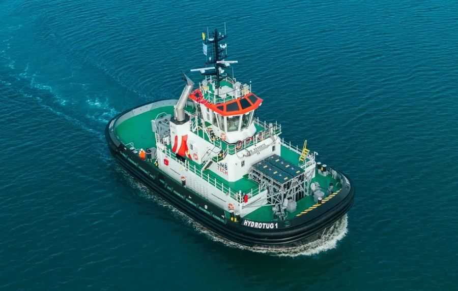 VESSEL REVIEW | Hydrotug 1 – Hydrogen-powered tug to serve Port of Antwerp-Bruges - Baird Maritime