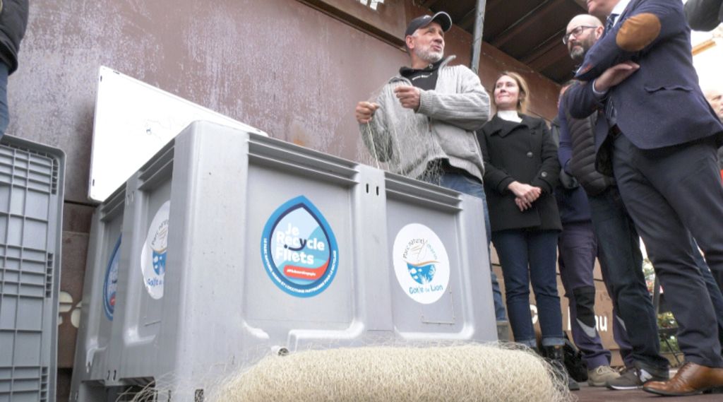 La première filière de recyclage des filets de pêche usagés est lancée