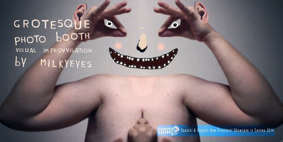 GROTESQUE PHOTO BOOTH2012 visual improvvisation (shortfilm) - Saatchi & Saatchi’s New Directors