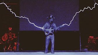 (22) ArcAttack performs a Tesla Coil version of Iron Man by Black Sabbath with a Faraday Guitar - Y…
