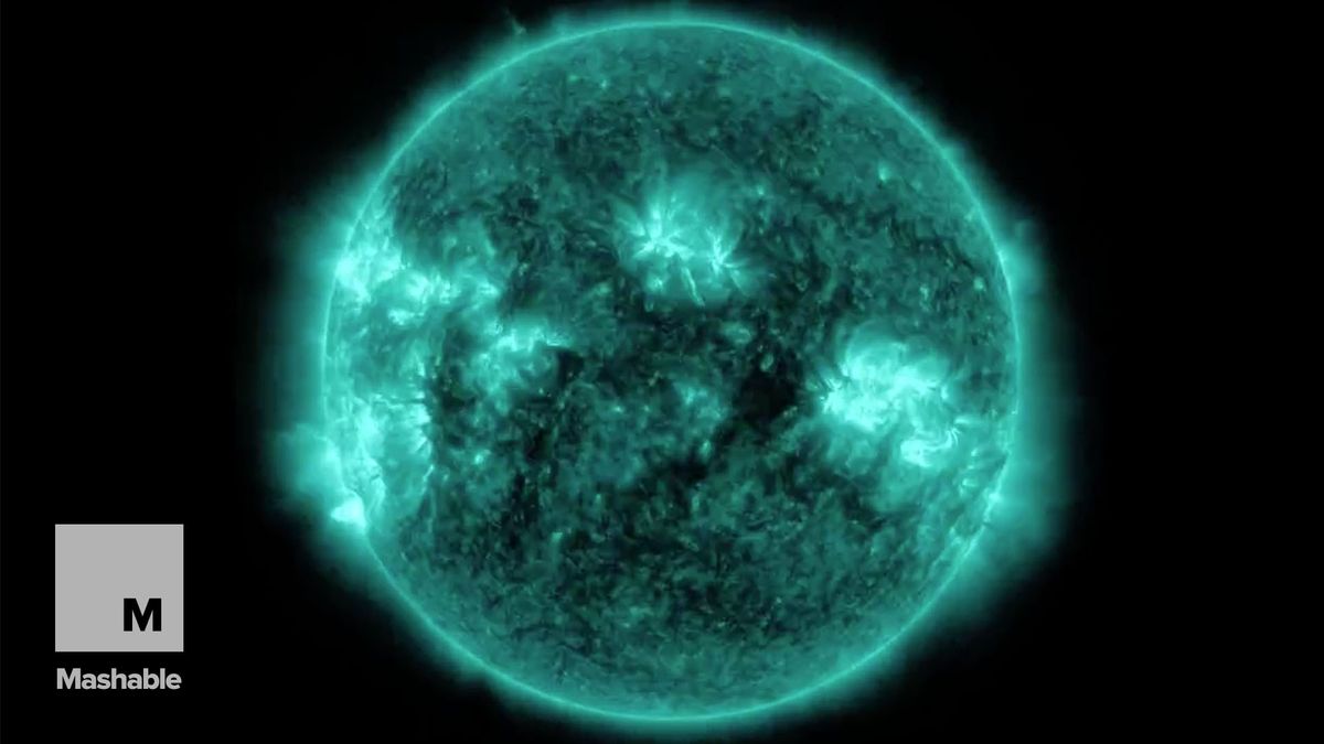 NASA's five-year timelapse of the sun is stunning | Mashable