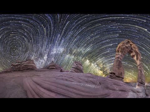 Planetary Panoramas - 360 Degree Night-Sky Time-Lapse by Vincent Brady, Music by Brandon McCoy
