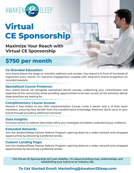 Virtual CE Sponsorship