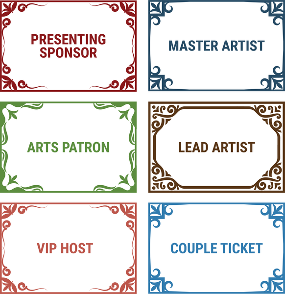 Sponsorship Level Cards
