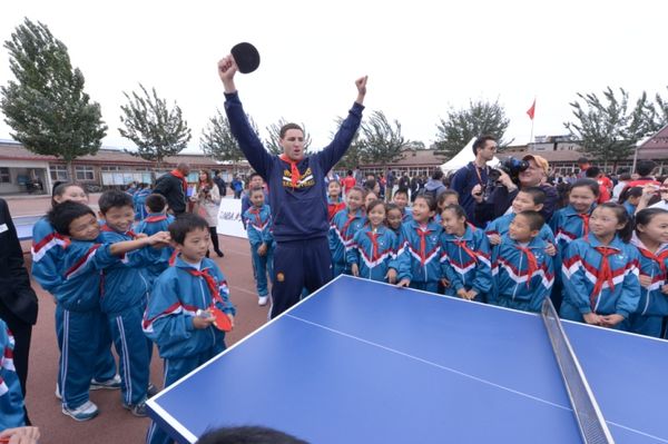 Klay is the king of table tennis - Imgur